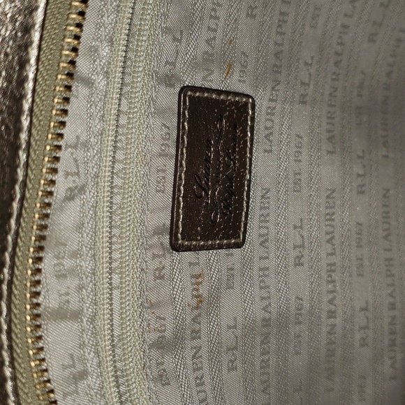 Lauren Ralph Lauren Leather Handbag - Picture 7 of 12